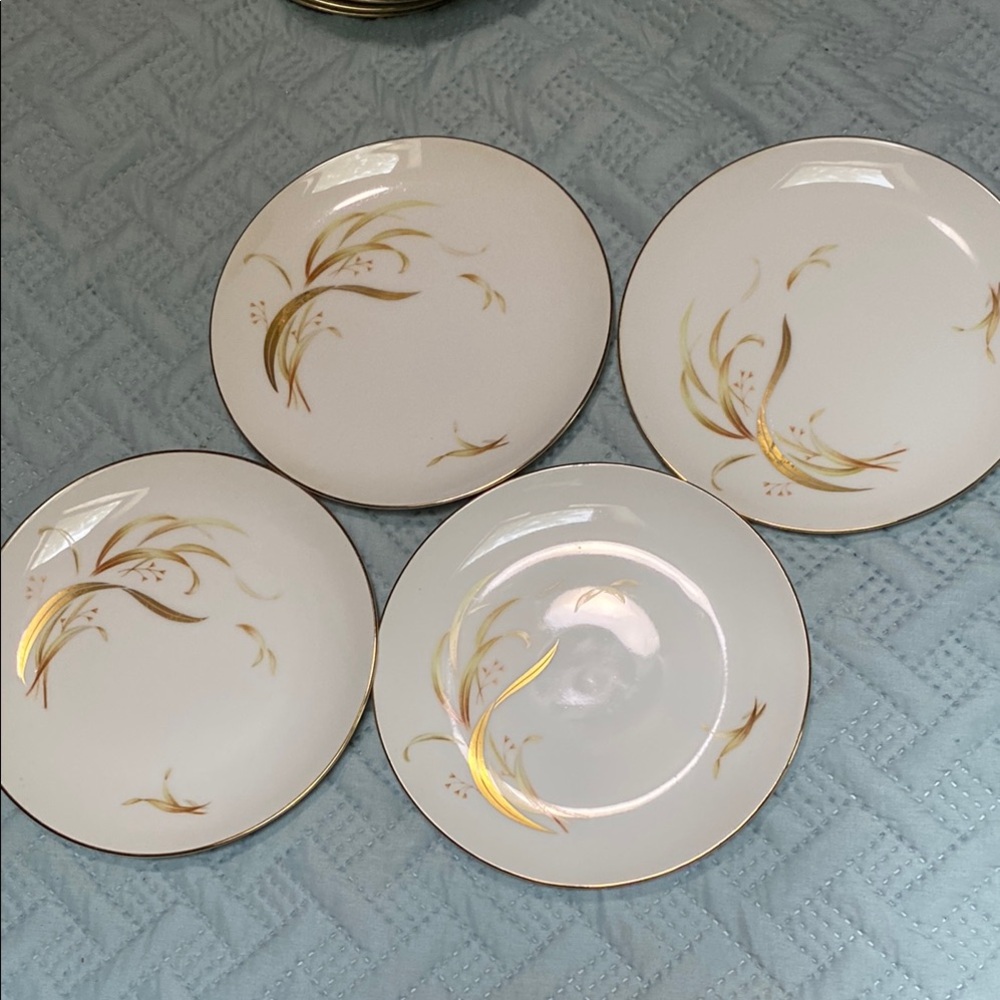Vintage Meito China - Keepsake Salad Plates Set Of 4